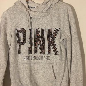 Grey hoodie from PINK
